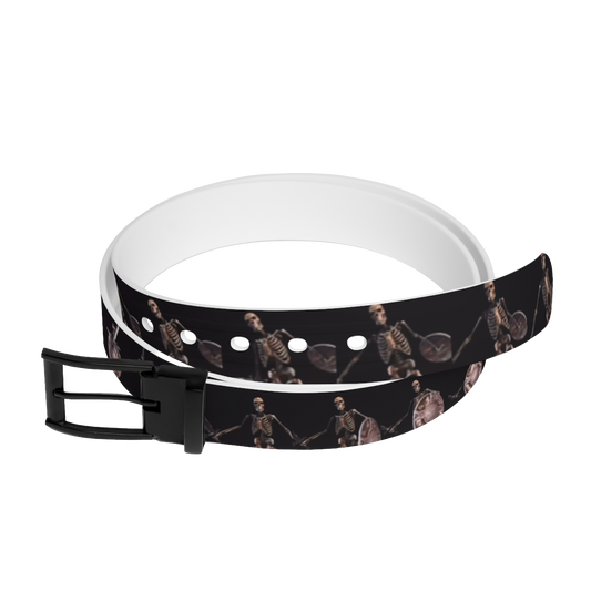 skeleton shield belt