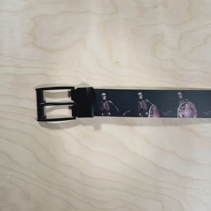 skeleton shield belt
